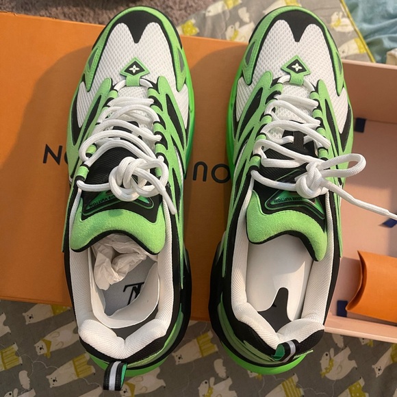Louis Vuitton tactic runners last sneaker design by Virgil Abloh rare sought - Picture 6 of 16